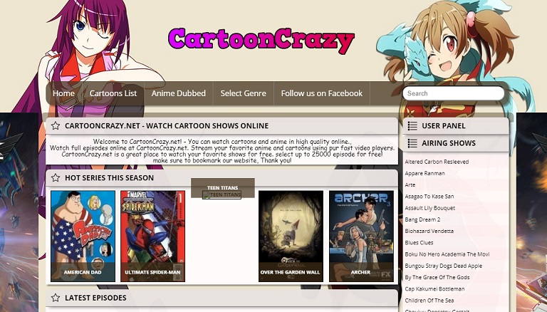 CartoonCrazy Alternatives: Best Cartoons Sites Like CartoonCrazy