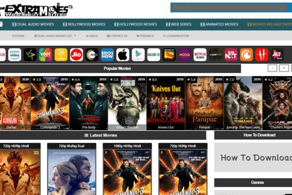 Extramovies 2022: Illegal HD Movies Download