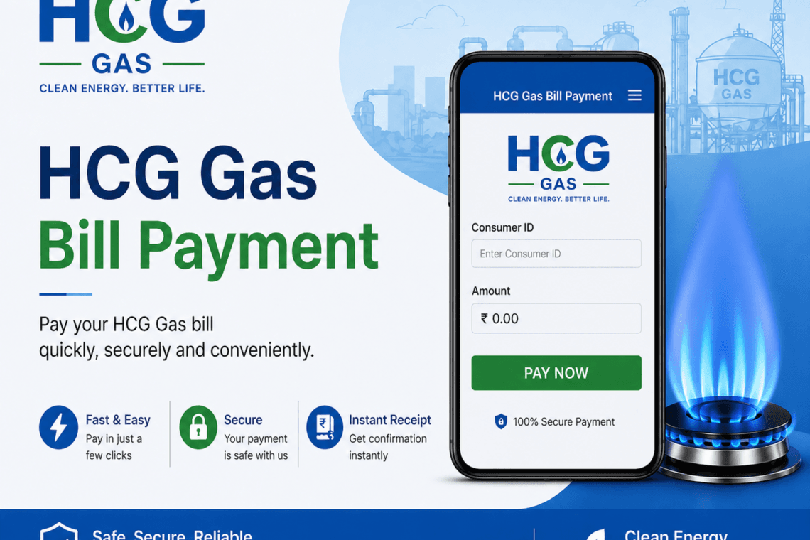HCG Gas Bill Payment