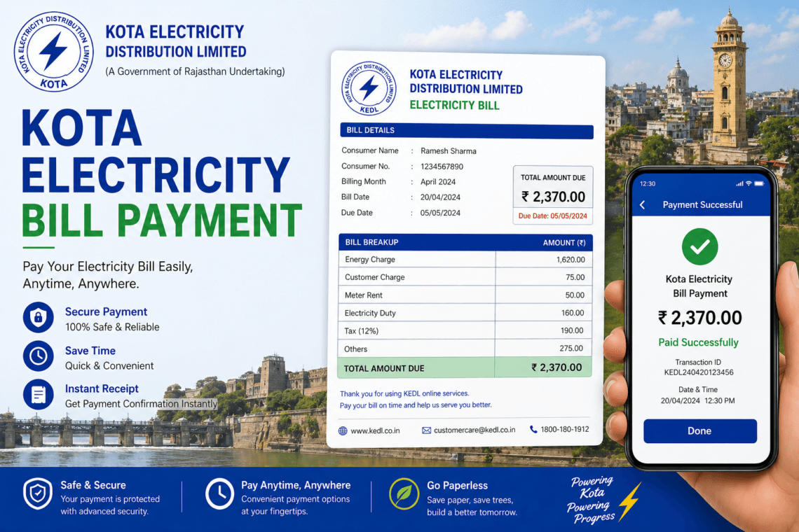Kota Electricity Bill Payment