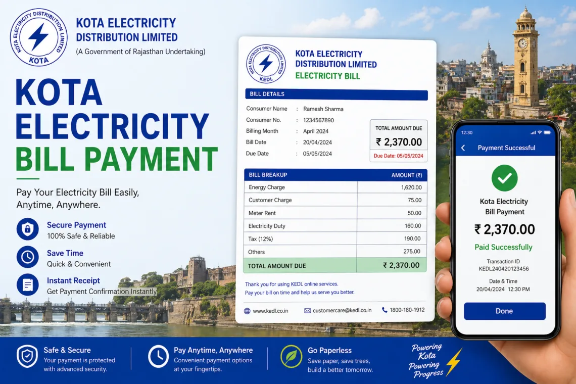 Kota Electricity Bill Payment