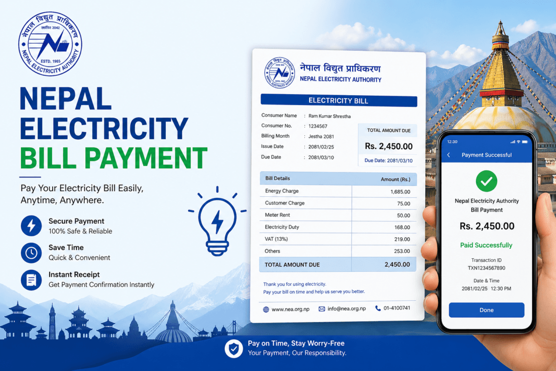 Nepal Electricity Bill Payment