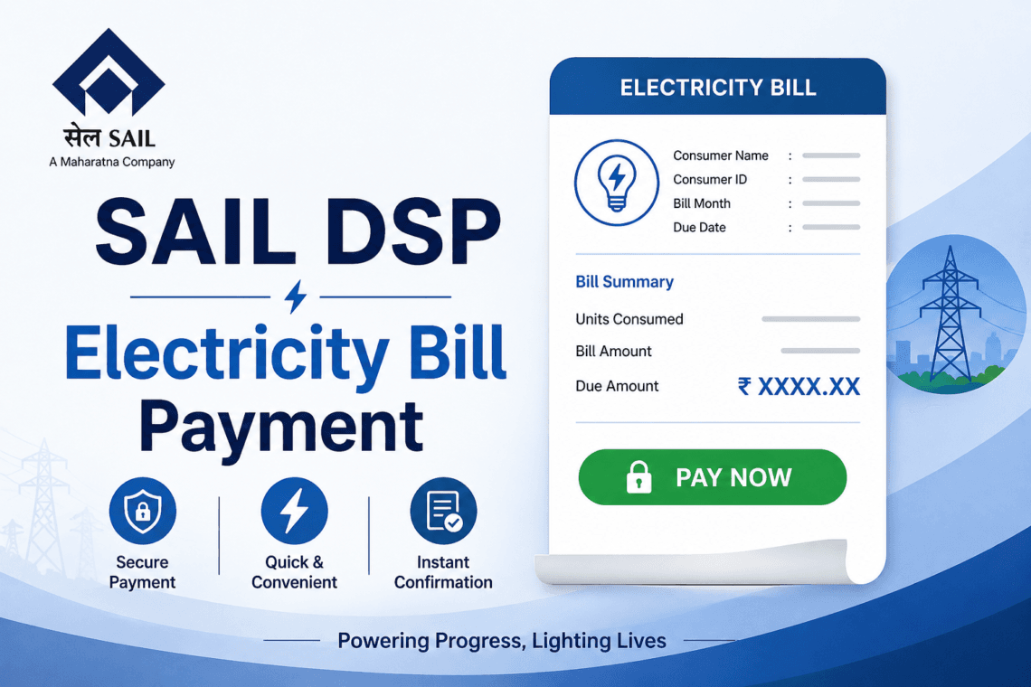 SAIL DSP Electricity Bill Payment