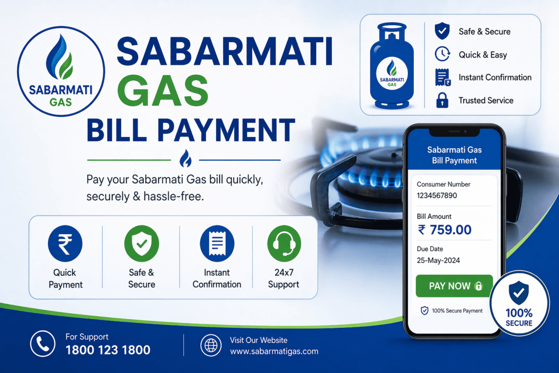 Sabarmati Gas Bill Payment