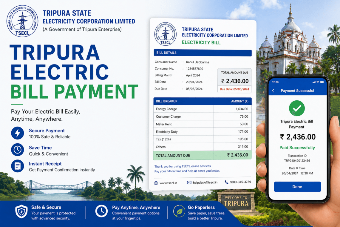 Tripura Electric Bill Payment